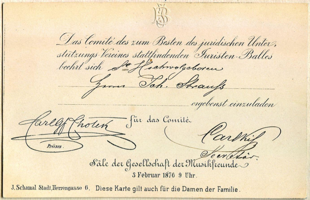 Altes deutsches Regierungskärtchen mit handgeschriebener Schrift und einem Logo oben drauf.