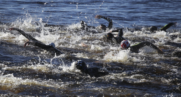 Triathletin Kaidi Kivioja bricht den estnischen Rekord im Ironman über die volle Distanz