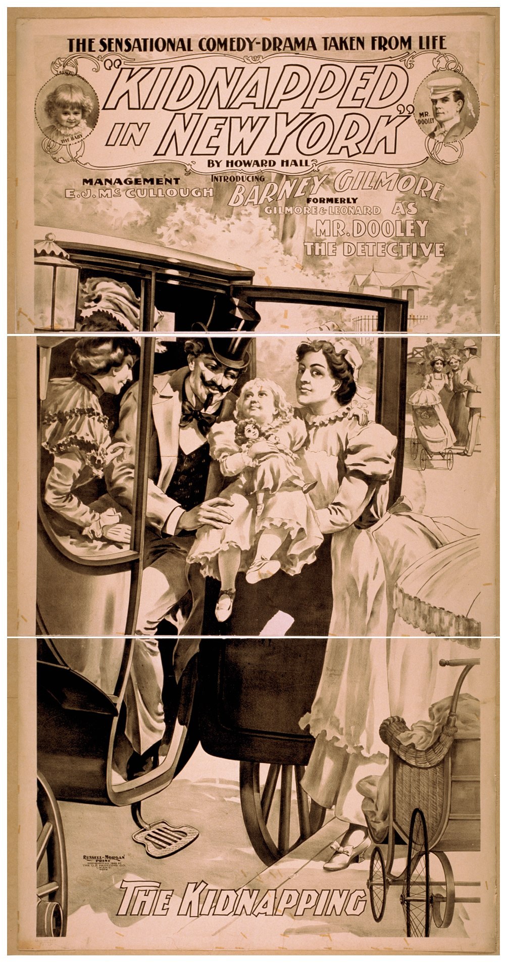 Plakat für den Film "Entführt in New York", das eine Gruppe besorgter Menschen in einem Fahrzeug zeigt, mit dem Titel über der Spitze und einem ernsten, ged├Ąmpften Farbschema.